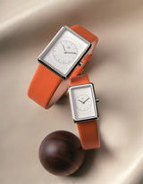 Orange square watches