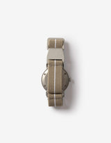 Khaki minimalist womens watch
