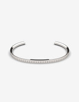 The Minute Cuff, Polished Silver