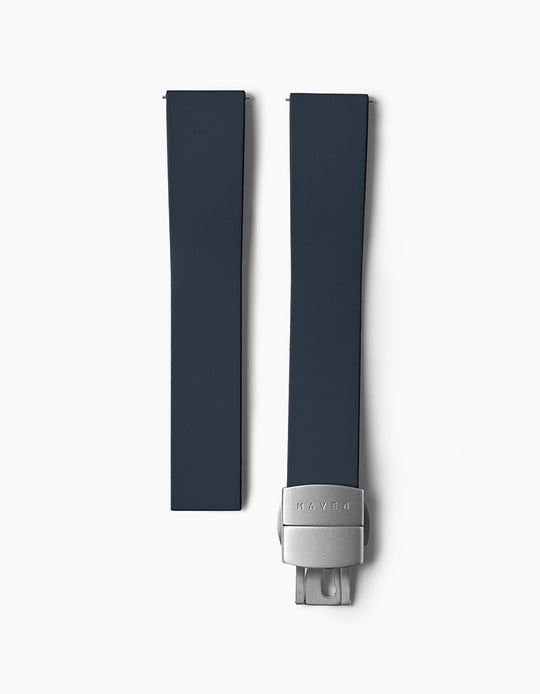 Navy CTS FKM Rubber Strap