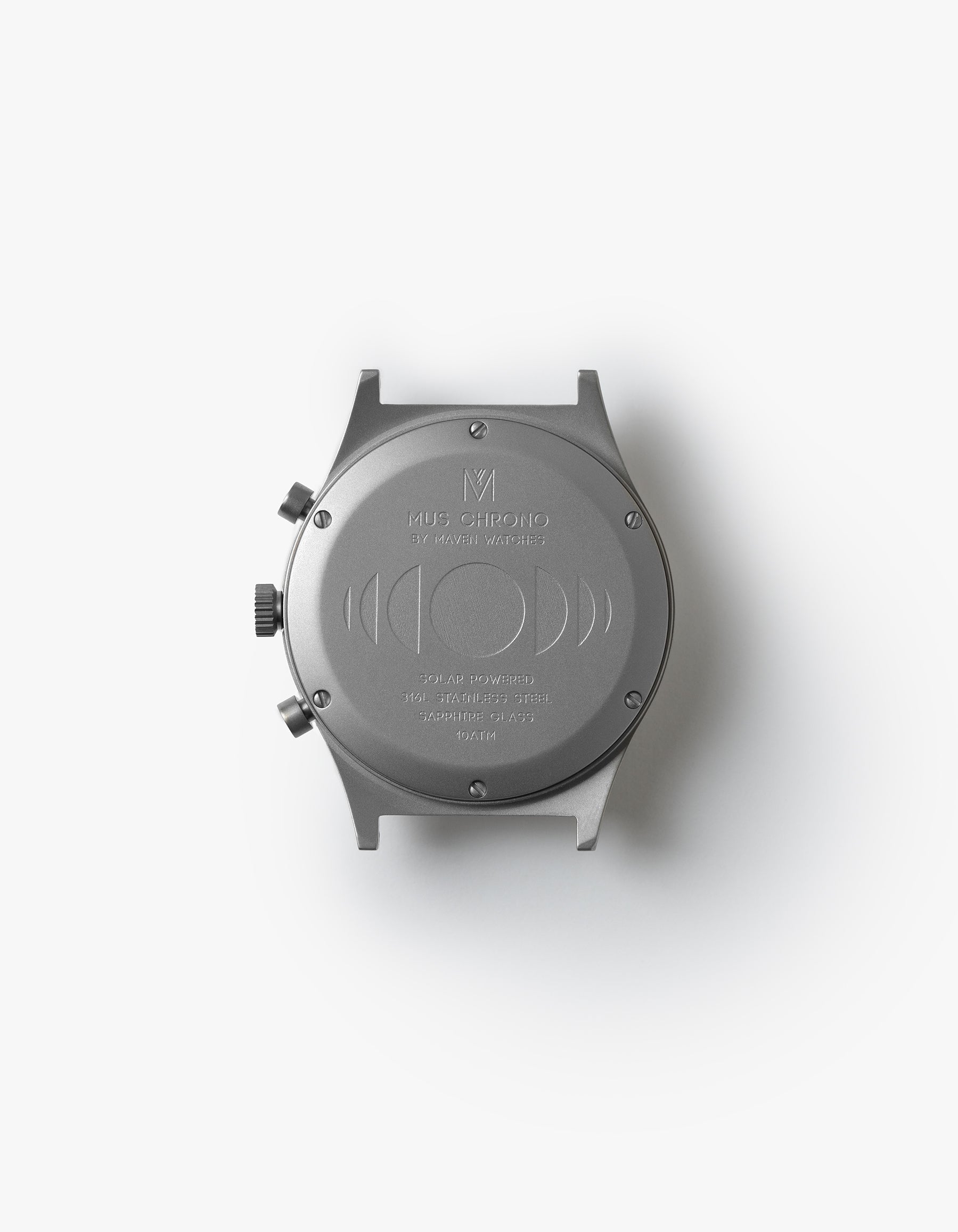 Solar chronograph watches