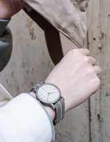 MUS-01 KHAKI P 34MM + GRAY PARACHUTE  STRAP SET