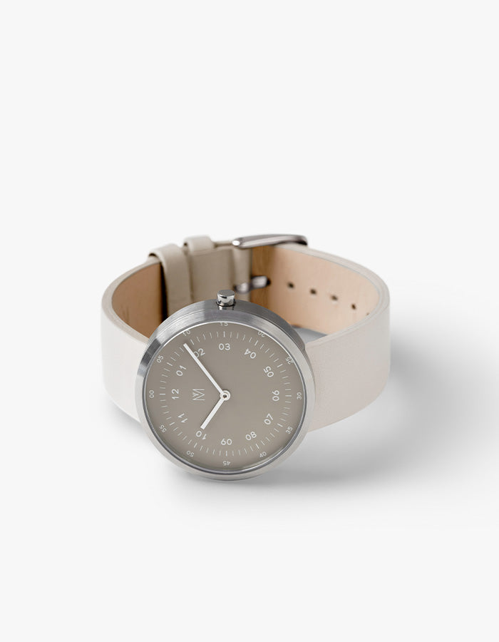 Smoke Green Offwhite minimalist watches men