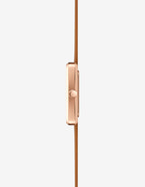Brown square watches for men